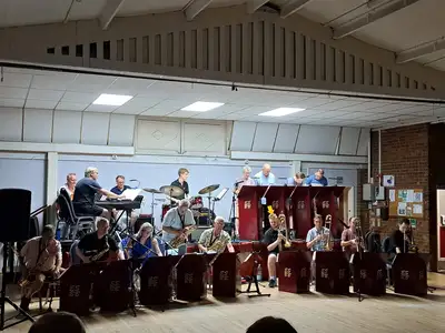The Eddie Seales Big Band at West Winch, William Burt Social Club