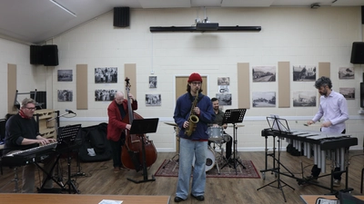 The Ivan Garford Quartet plus Guest Sax player, George Garford