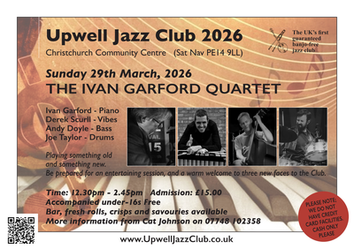 The Ivan Gaerford Quartet - March  2026
